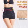 Plus Size Seamless Tummy Control Shapewear: High-Waisted, Butt-Lifting, Ultra-Thin Ice Silk Underwear for Postpartum Support