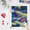 Full Round Diamond Painting Night 5D Embroidery Landscape Home Decoration Art Mosaic Handmade 30x40cm/12x16inch