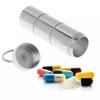 Aluminum Zinc Zinc Alloy Capsule Shape Medicine Storage Pill Box Organizer Box Medicine Case Pill Container