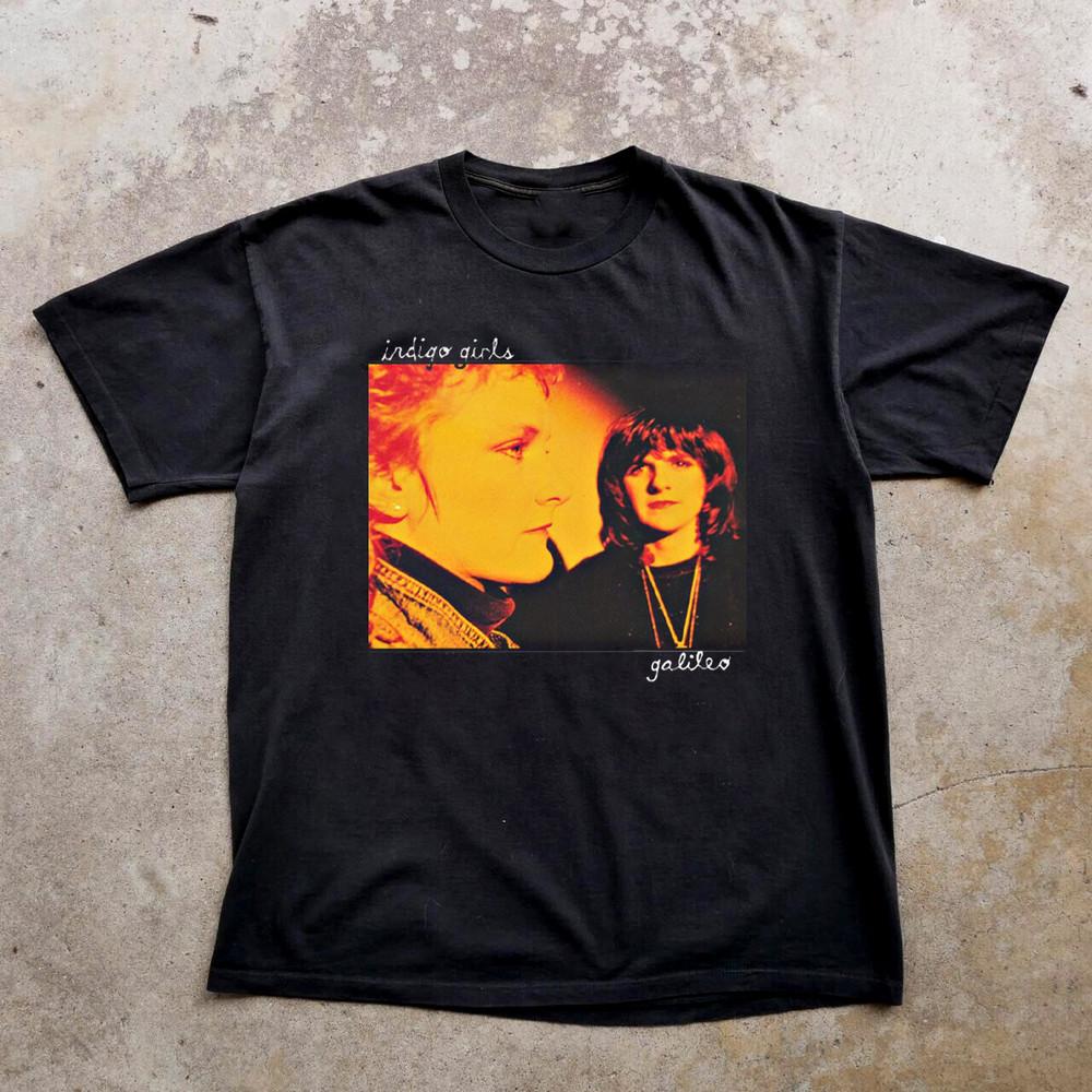 

Rare Indigo Girls – Galileo Short Sleeve Black All Size Shirt OB21 Unisex T-Shirt XXXXL