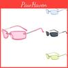 Trendy Square Candy-colored Uv400 Sunglasses For Outdoor Activities