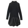 FOXEY NEW YORK Made In Japan Long Sleeve Turtleneck One Piece 40 Black Women Used