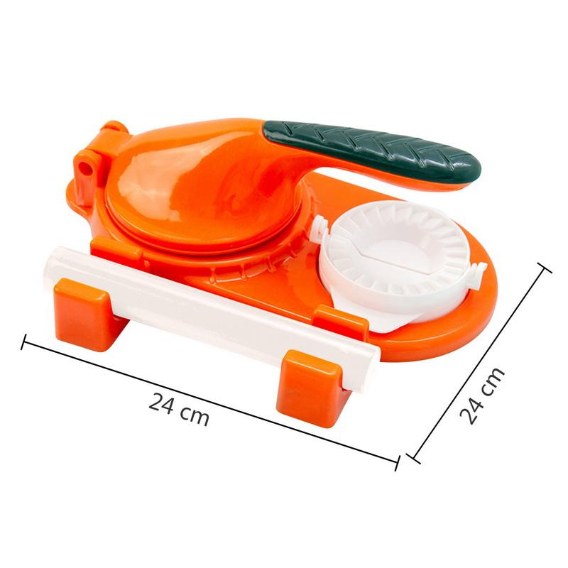 2 in 1 Manueller Knödelhersteller Presser Teigverpackungsform Mehl Empanada Bun Pelmeni Formen Pierogi Haut Werkzeuge Gebäckwerkzeug