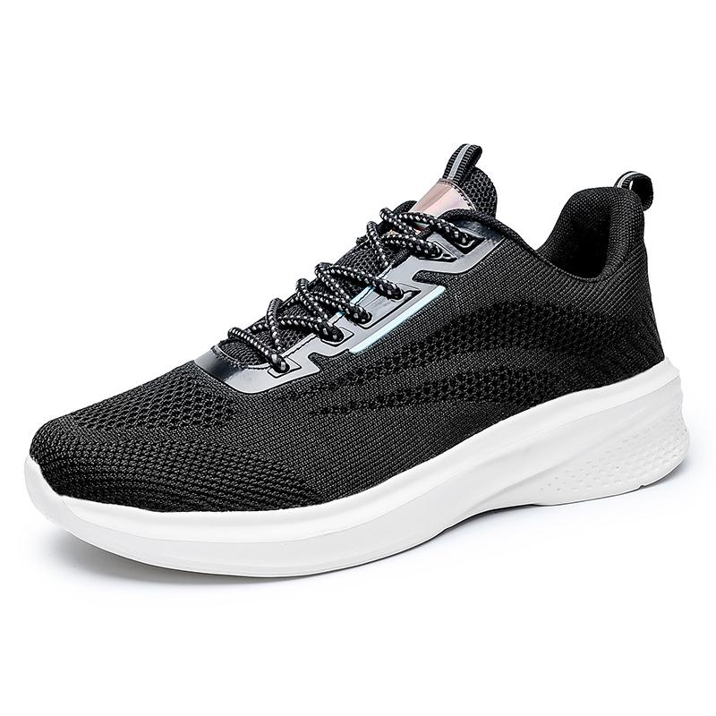 Fashion Men Shoes Ultra Light Sneakers Breathable Running Shoes Casual Shoes Summer Flight Weave Walking Shoes Zapatillas Hombre 40