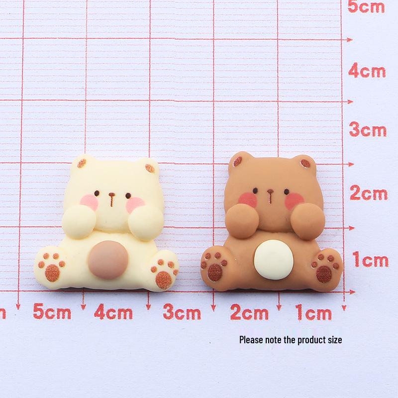 Mika DIY Small Animal Cartoon Resin Sticker Kit for Phone Cases and Cups