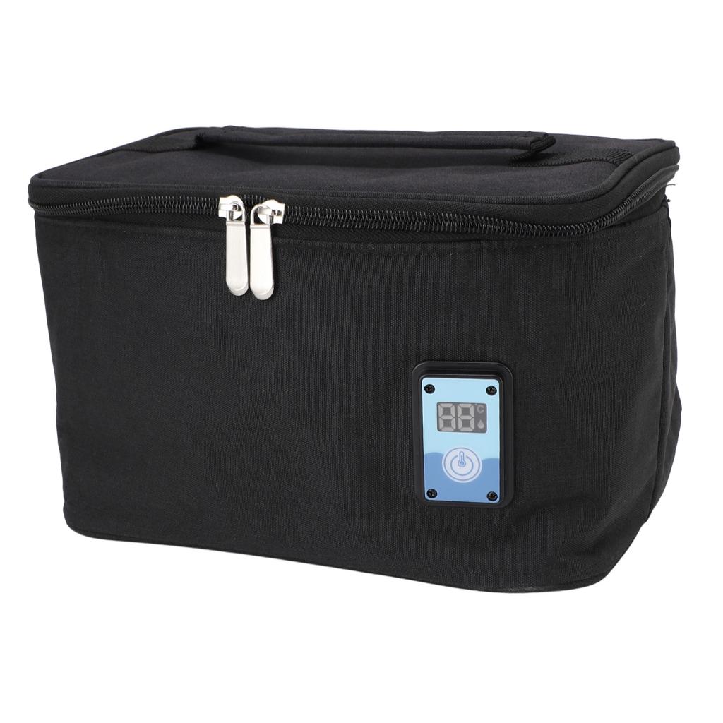 6800ml Torba Termiczna na Mleko Matki Przenośna Torba na Butelki dla Dziecka z Cyfrowym Wyświetlaczem Temperatury na Podróż