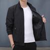 Yousheng Men Jacket Lapel Long Sleeve Zipper Placket Jacket Coat with Pockets Plaid Print Loose Fit Casual Outwear