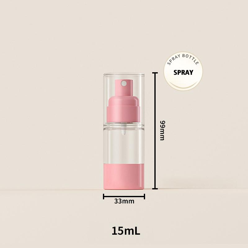 15/30/50ml Nordic Vacuum Press Spray Bottle Portable Travel Cosmetic Refillable Lotion Bottle
