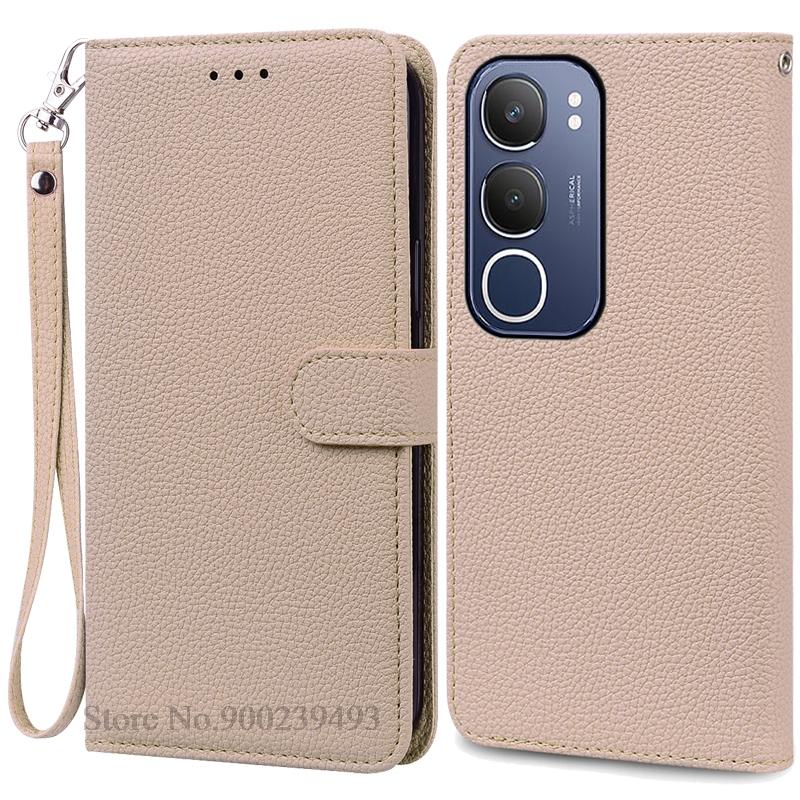 Pentru Husă Vivo Y19S Portofel Carte Husă din Piele Pentru Husă Telefon Vivo Y19S Husă Tip Flip Protecție Spate Coque Fundas Carcasă