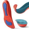 2 Pairs Sports Insoles Unisex Improve Posture Orthotic Insoles Comfort Sole Insole for Bunions Arch Support Foot Fatigue Relief