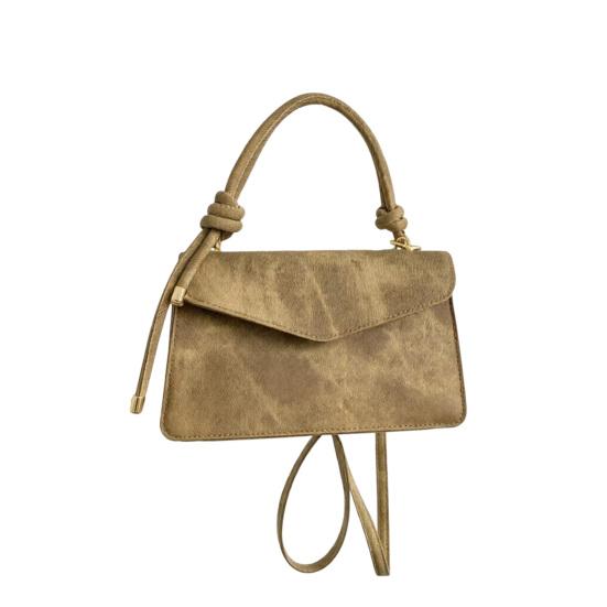 Women Crossbody Handbag Tote Small with Top Shoulder Bag Handle Detachable Strap хаки