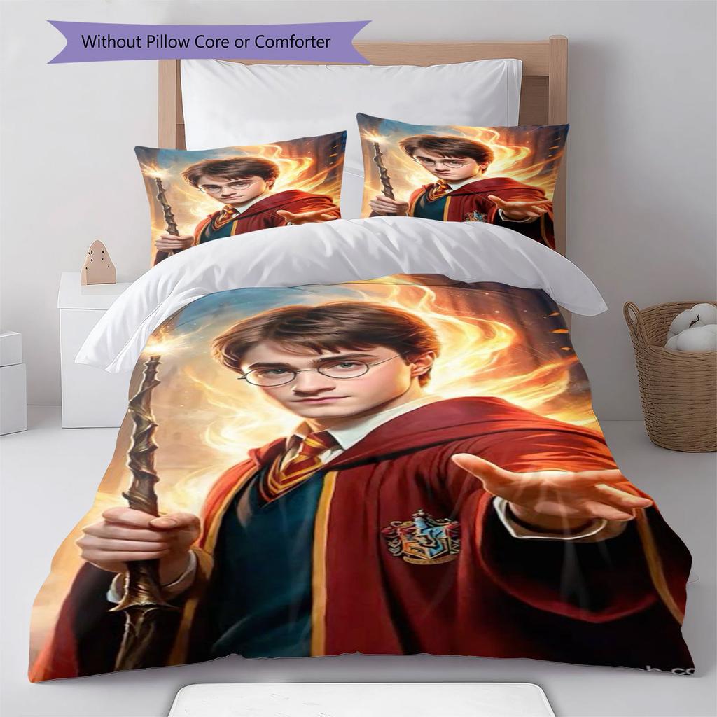 Harry Potter Comfortable and Warm Bedding Set—The Perfect Choice for Decorating Your Bedroom and Enhancing Home Life