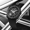 Fashion Men's Sport Watch Silicon Strap High Quality Quartz Watches Waterproof Luminous Casual Mechanical Style Trendy Men Gifts