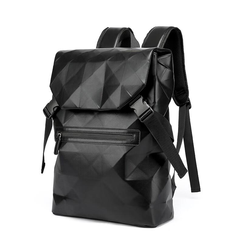 Men s Diamond Pattern Laptop Backpack