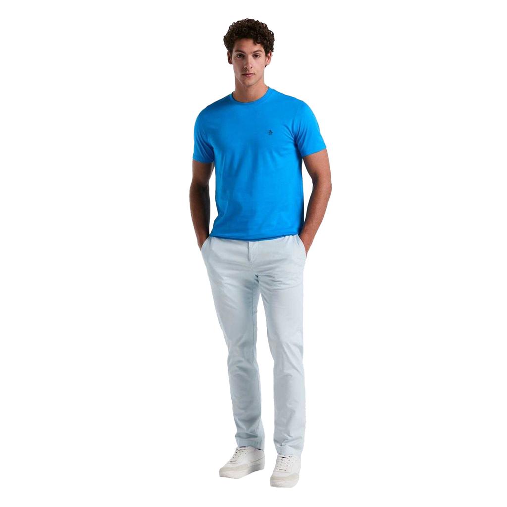 Original Penguin Herren T-Shirt mit gesticktem Logo