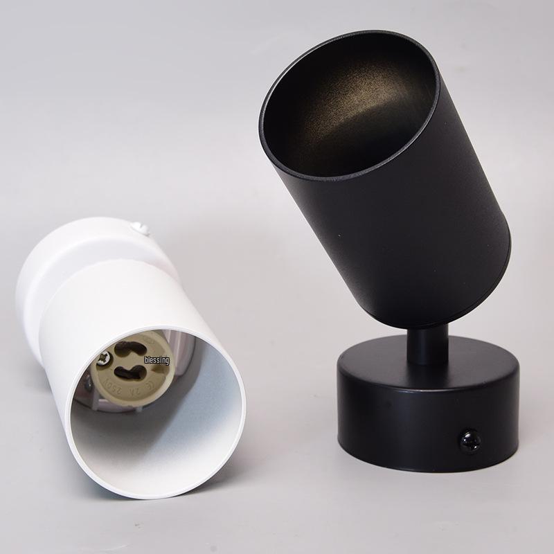 Dual & Triple-Head Ceiling-Mounted LED Track Spotlight with Adjustable Angle & Rotating Function for Cloakroom