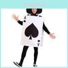 Halloween Nový přírůstek Zábavný Cosplay Pokerový Overal Kostým Pro Párty