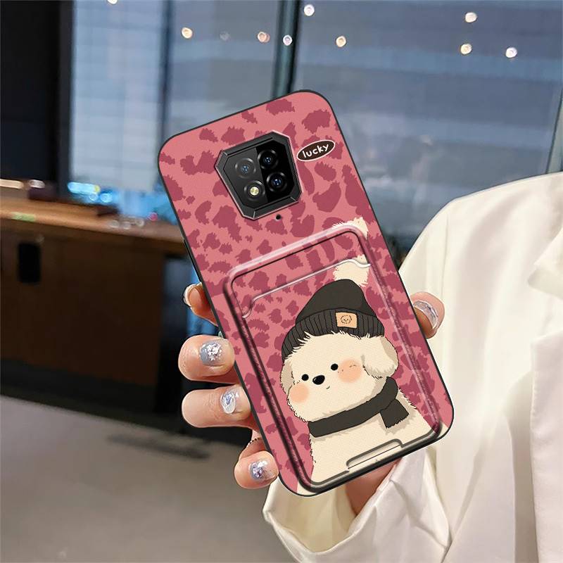 Card sleeve Cute Phone Case For Ulefone Armor8/8 Pro protective Waterproof Card bag Anti-dust Shockproof Fashion Design