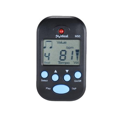 M50 Mini metronomo professionale clip-on LCD digitale ritmo metronomo per chitarra violino basso accessori per strumenti a corde
