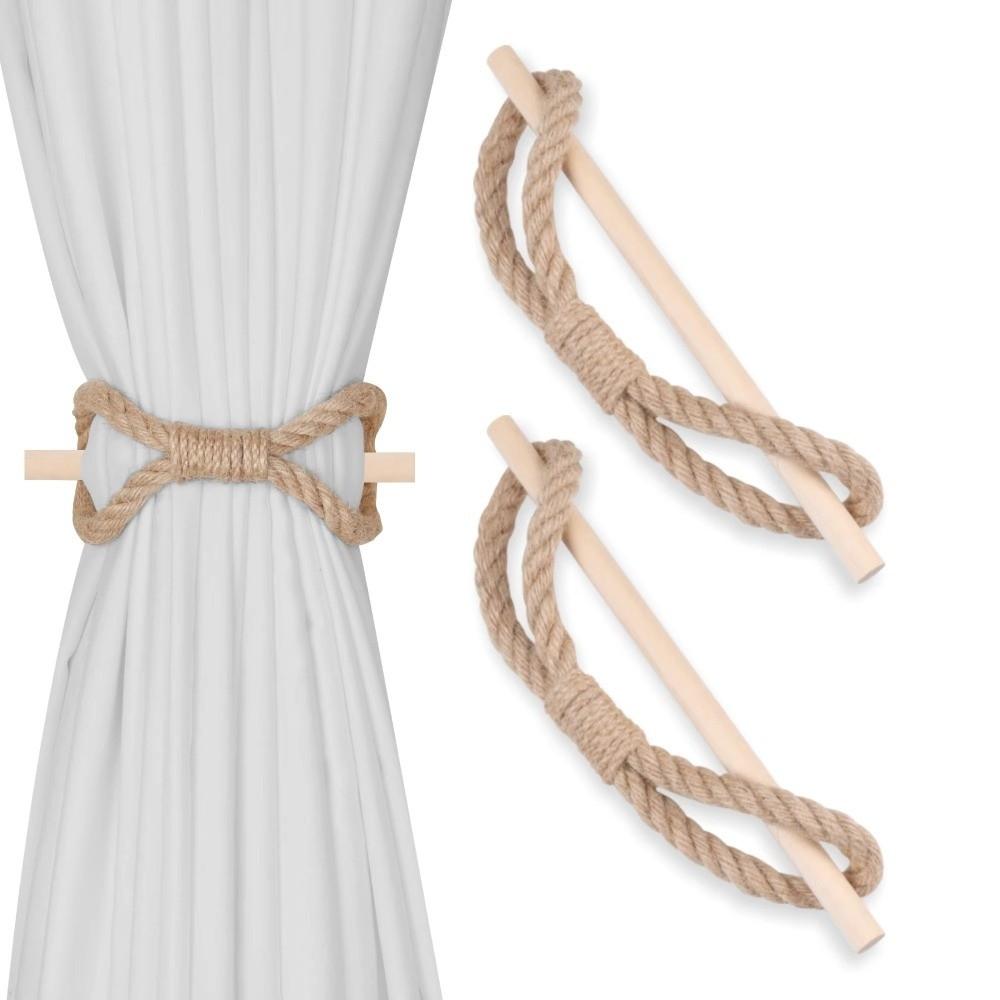 Handmade Curtain Tiebacks Simple Curtain Straps Easy Curtain Fixation Curtains Tie Rope  Apartment