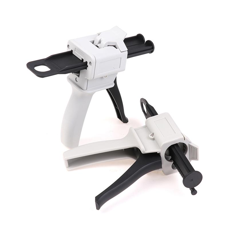Ab Epoxidová tavná pistole 50ml Cartridge Applicator Univerzální Dvoukomponentní Rukojeť Těsnicí Pistole Vhodná pro Smíšené 1:1/2:1/10:1