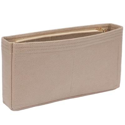 SHINGONE Horizontaler Filz Geeignet für Luxuriöse Kleine Innentasche für Damen und Herren Bag-in-Bag, Beige, Taschen, Mit Reißverschluss, Größe, Leicht, Organisiert,