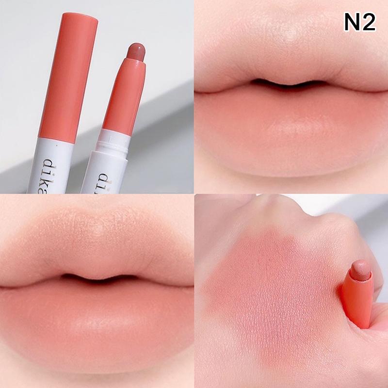 

Dikalu Matte Lip Liner Novice Non-Stick Cup Toot Lip Velvet Mist Lip Gloss Lip Liner as the picture