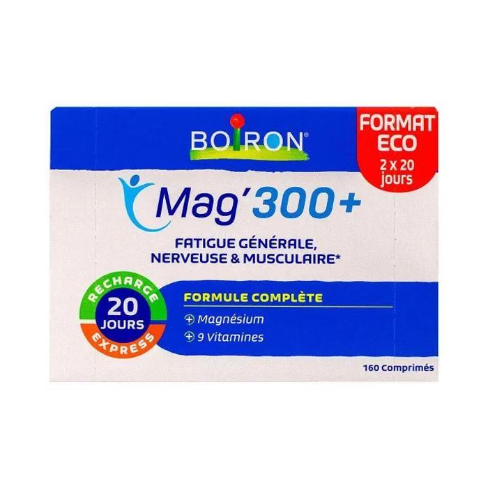 Boiron Mag#039;300+ 160 comprimés