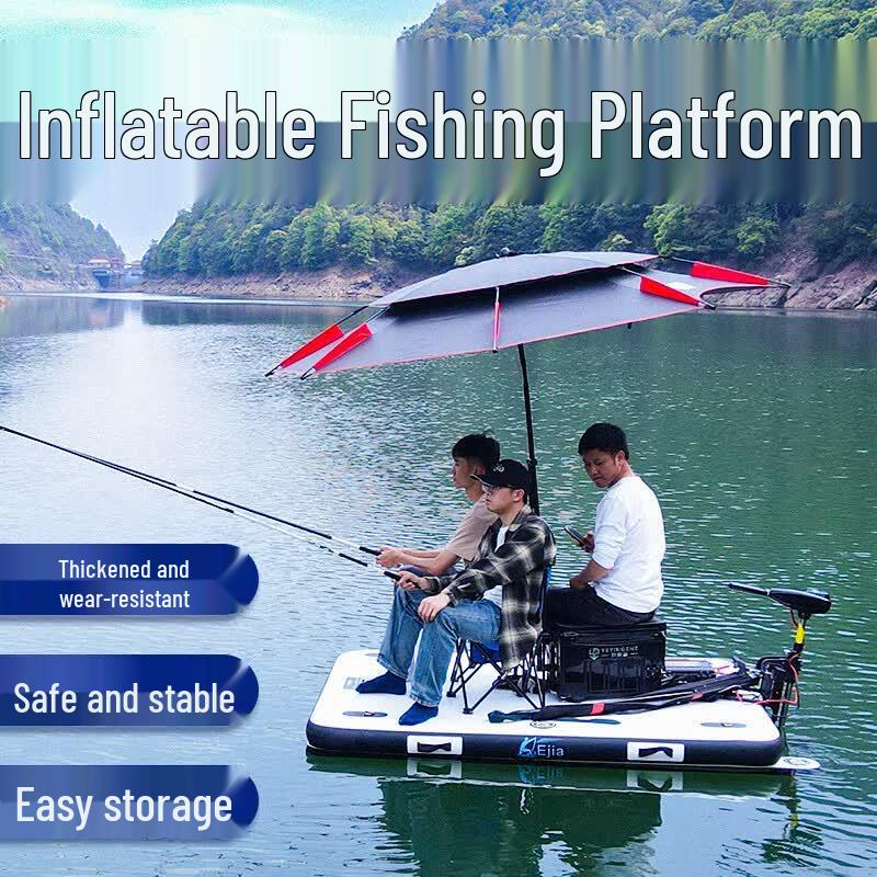 Shang Xiong Thickened Portable Inflatable Fishing Platform