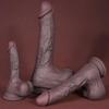 Silicone Dildo Male Masturbator, Realistic Adult Sex Toy, Anal Plug Sucker, Vibrating G-Spot, 12 Inch - Enhance Your Pleasure and Confidence