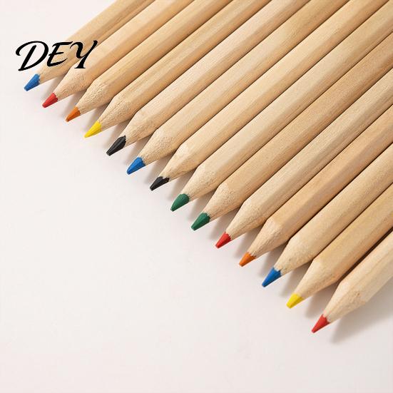 Short Pencils for Toddlers 12PCS Colored Kids, Bright Drawing Pencils, Art Kit Beginners Creation Smooth Wooden Coloring Book And School Supplies