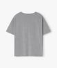 WEST GRAND BOULEVARD Halo Pigment Henley Neck T-Shirt Ash Grey