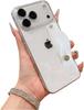 for iPhone 17 16 15 Pro Max with Wrist Strap Kickstand Shockproof Translucent Back Cover With Adjustable Hand Grip Loop