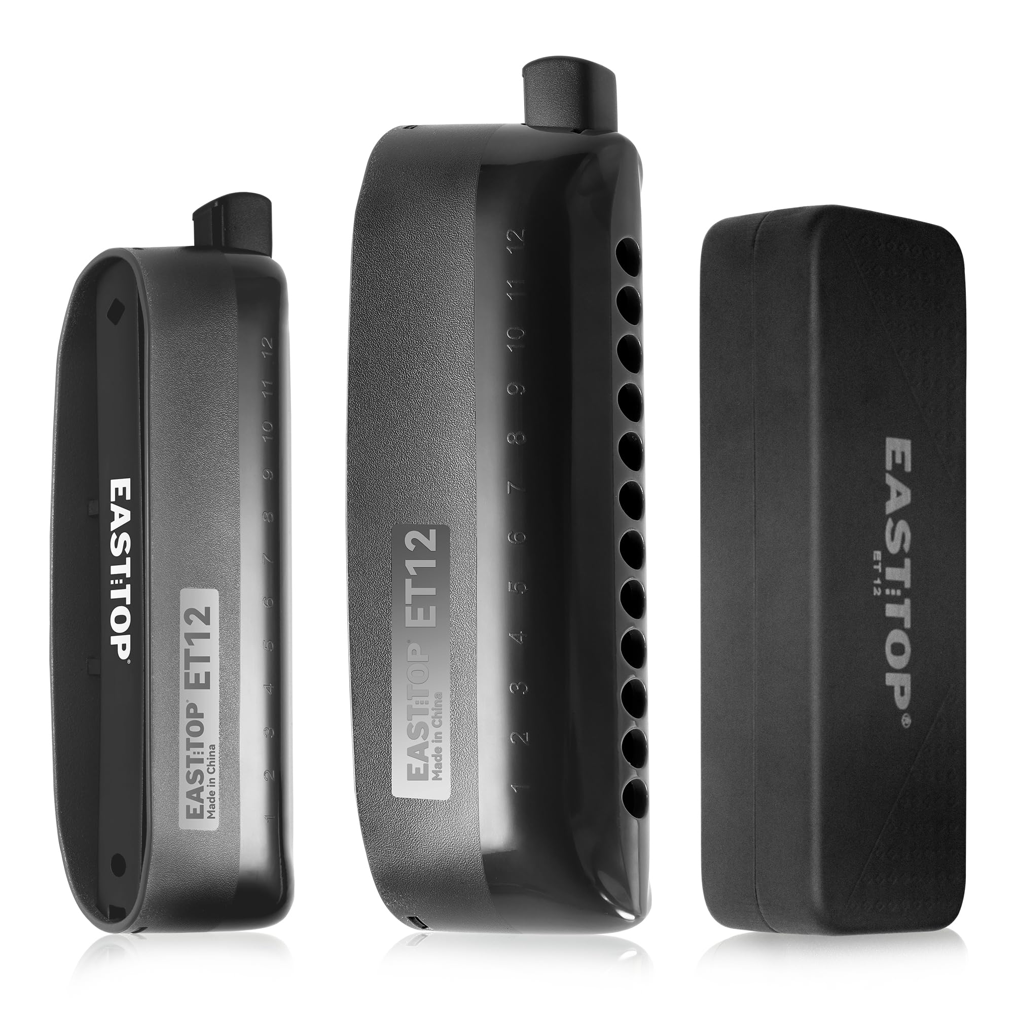 

East top ET12 Губная гармошка Хроматическая губная гармошка C Key Хроматическая губная гармошка для взрослых и чернокожих профессионалов,