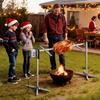 Gril à rôtissoire, AC220-240V Kit de gril à rôtissoire électrique à 8 niveaux de hauteur, Kit de rôtissoires pour grils BBQ avec capacité de charge de 88 lbs, Moteur 38W, Acier inoxydable
