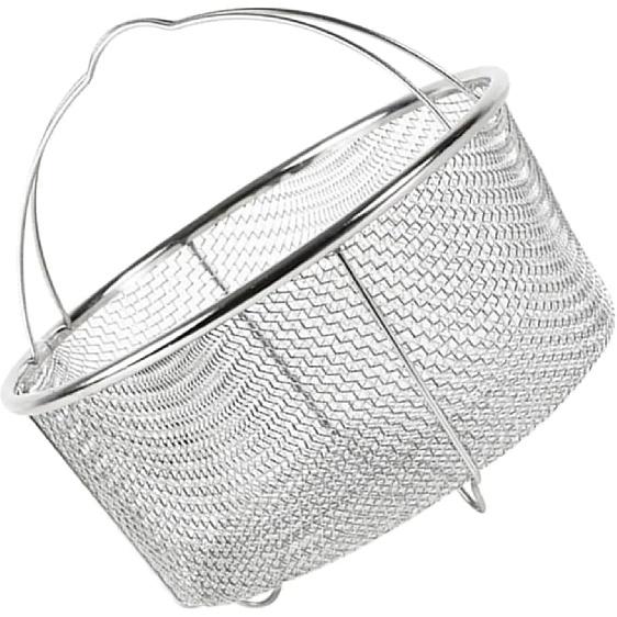 

Stainless Steel Frying Basket Versatile Steaming Basket Convenient Cooking Tools Air Accessories For Air Fryers