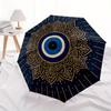1pc Eagle Mandala Auto Open/close, All-Season Portable Folding Umbrella for Women & Men, Travel, Everyday, Formal Events - Compact Luxury Parasol, Out