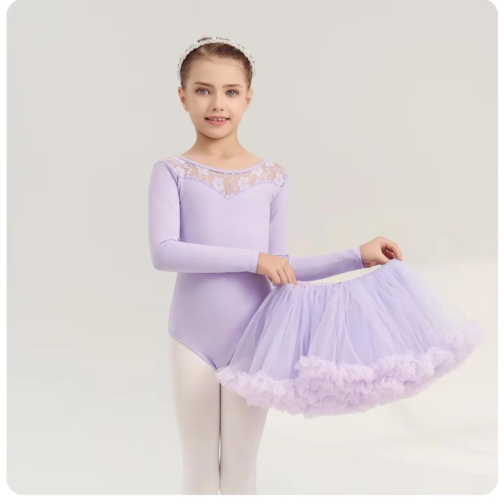 costume for girls ballet women Elegant dress ballet suit ballet leotard frocks for girls purple tutu maiden costume for children