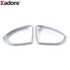 For Volkswagen VW Touran 2016-  2024 Chrome Car Rearview Mirror Eyebrow Rain Shield Sun Visor Cover Trim Accessories