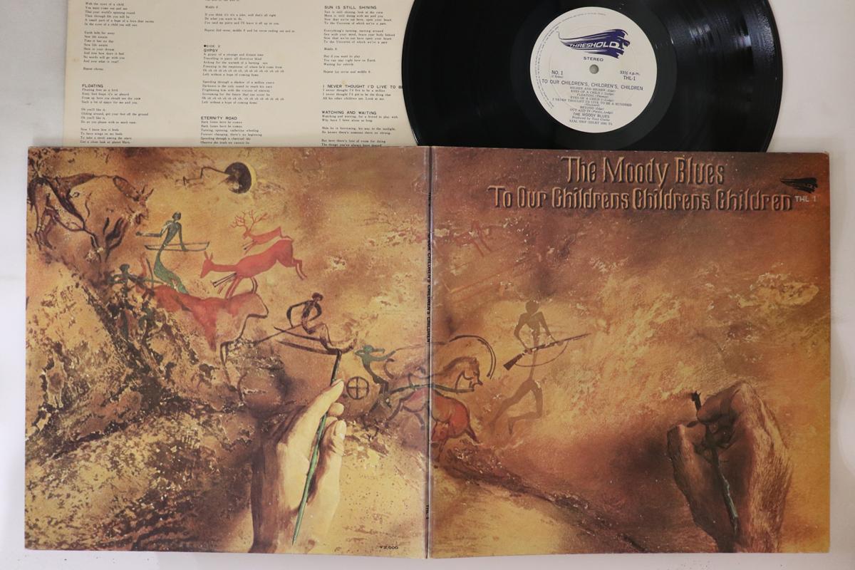 

LP Record MOODY BLUES To Our Childrens Childrens Children THL1 THRESHOLD 1970 Japan Rock Used