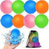 12Pcs Reusable Water Balloons, Pool Beach Water Toys for Boys and Girls, Outdoor Summer Toys for Kids Ages 3-12