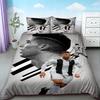 CR7 Bettwäsche-Set Fußball Cristiano Ronaldo Bettwäsche-Set für ein komfortables und atmungsaktives Schlafzimmer Geburtstagsgeschenke