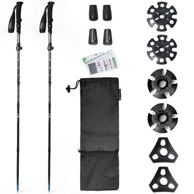 Kamperen en wandelen – Wandelstokken en nordic walking