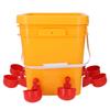 Automatic Chicken Waterer Set Low Spillage Self Replenishing Poultry Waterer Dispenser for Chicken Bird   Goose Turkey