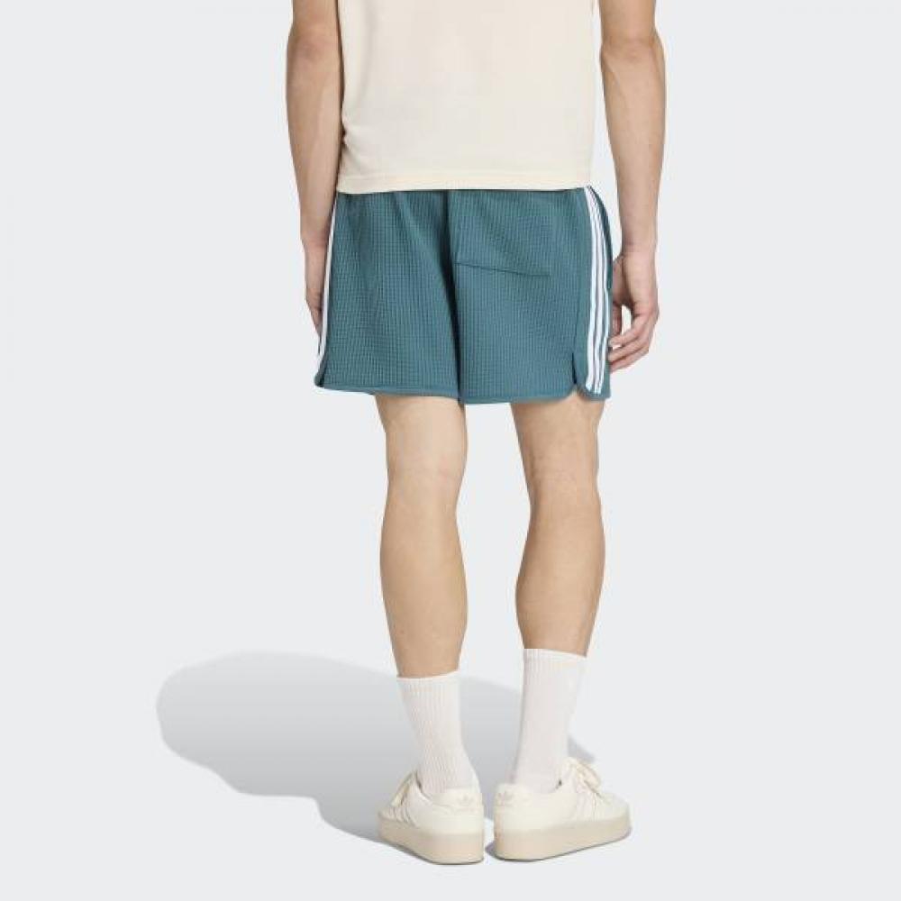 Adidas Coreea Oficial Originali Pantaloni Scurți Sprinter Tricotați Tip Waffle Kc0693