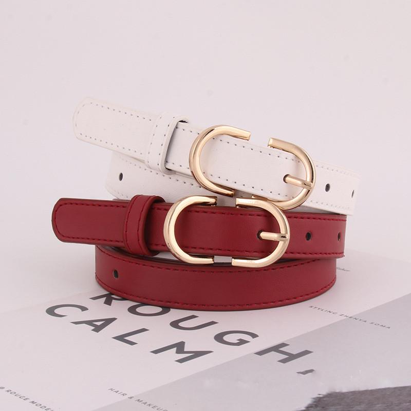 Trendy Korean Style Women's Black Fabric Belt For Chic Casual Outfits