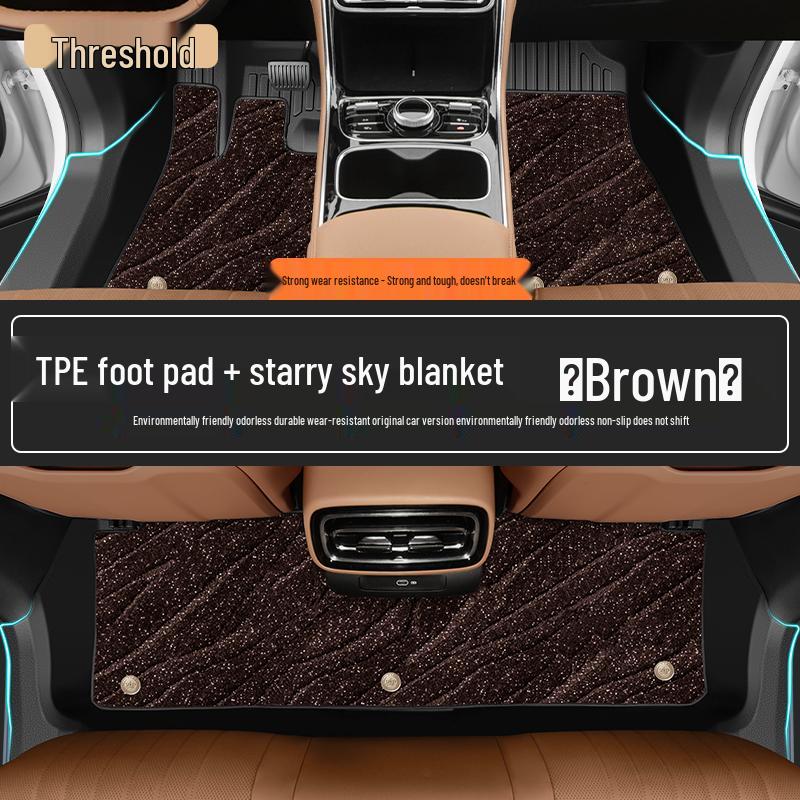 Geely Galaxy Star 6 Floor Mats - TPE, Full-Coverage, 2025 Model, Premium Car Accessories & Décor