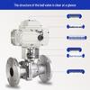 Zhong Ge Electric PTFE Lined Ball Valve