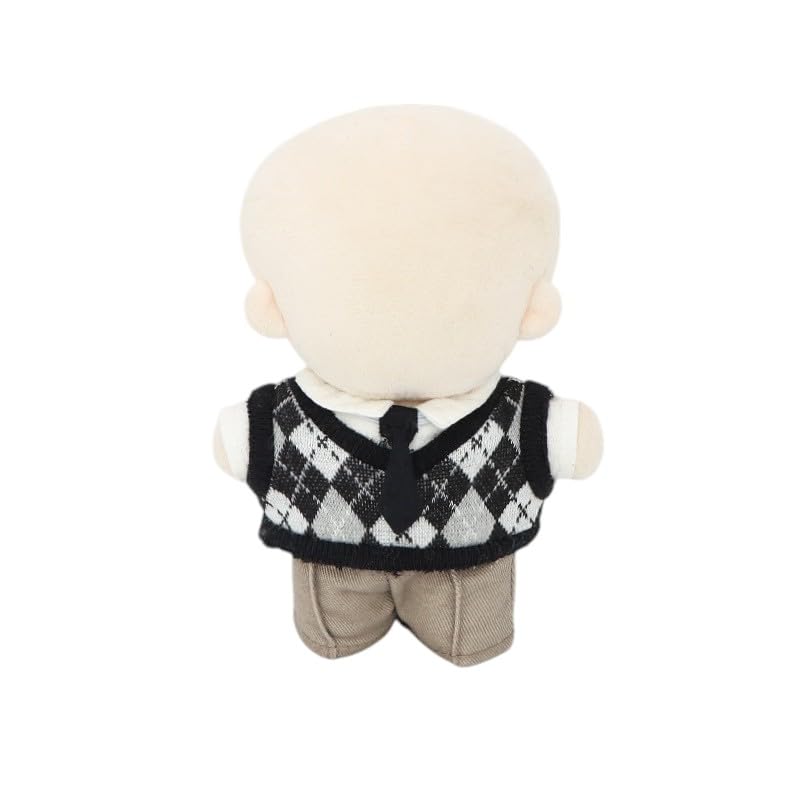 

AXLUCE - Plush Clothes - 10cm - Plush Toy - Clothes - Uniform - Doll (Boys (Black))