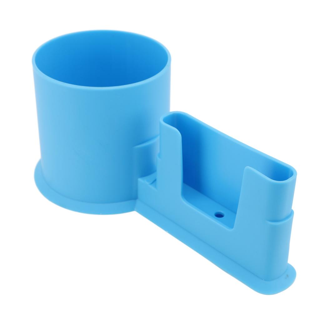 Paddle Board Cup Holder Stand Up PP Blue Long Durability Cup Phone Holder for Water Bottle Cellphone